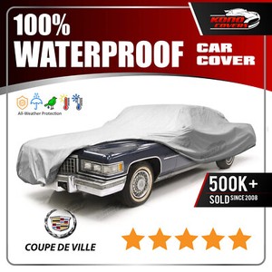 CADILLAC COUPE DEVILLE 1971-1976 CAR COVER - 100% Waterproof 100% Breathable