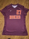 2013 Nike Virginia Tech Hokies #27 Game Worn Womens Soccer Jersey