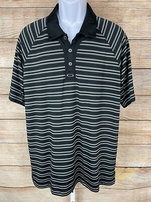 メンズウェア 11's OAKLEY Big Print Golf Wear Set up Oakley Fall 2017 Mens Lifestyle Sportswear Golf Polo Shirts