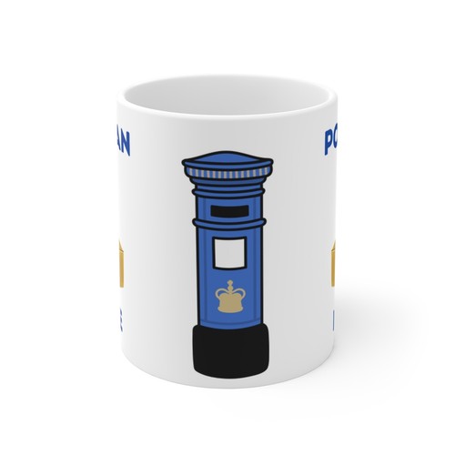CUSTOM POSTMAN MUG | ADD NAME | ROYAL MAIL GIFT | POSTIE CUP DELIVERY | BIRTHDAY - Picture 7 of 22