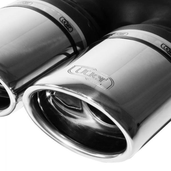 Silencieux Ulter BMW E36 320i cabriolet avec double sortie ovale 95x65mm en inox
