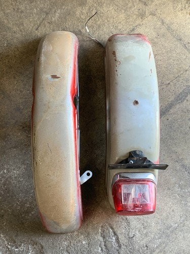 Harley Davidson AMF Ironhead Sportster Gas Tank Front & Rear Fenders - Picture 2 of 13