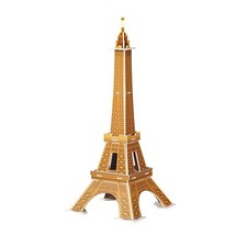 Word Famous Building France Paris Eiffel Tower 3D Jigsaw Puzzle DIY Model 20 PCS