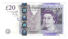 Great Britain £20 / Twenty Pounds - Signature: Andrew Bailey