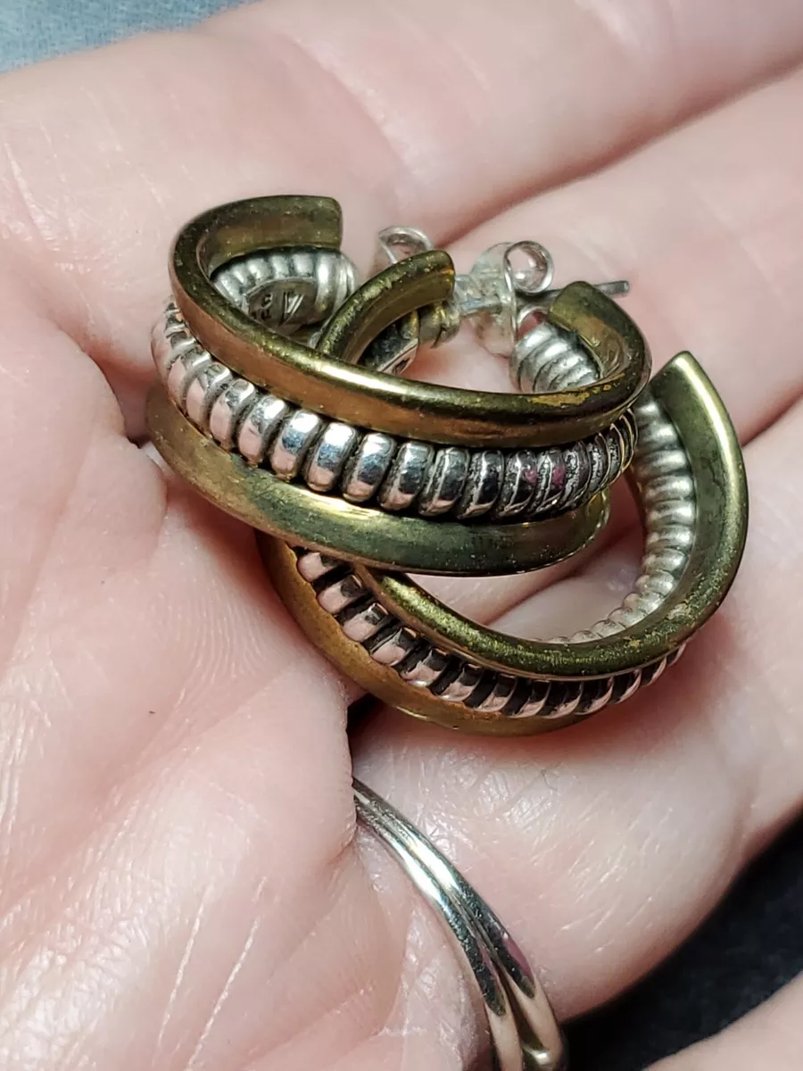 Silpada sale hoop earrings