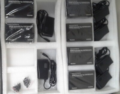 Monoprice 8159 1x4 HDMI Amplifier Splitter RECEIVERs ONLY!!!!!