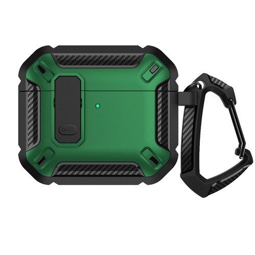 For AirPods 4 /Pro 2019/3rd/2nd Charging Protective Hard Case Holder Keychain - Picture 12 of 14