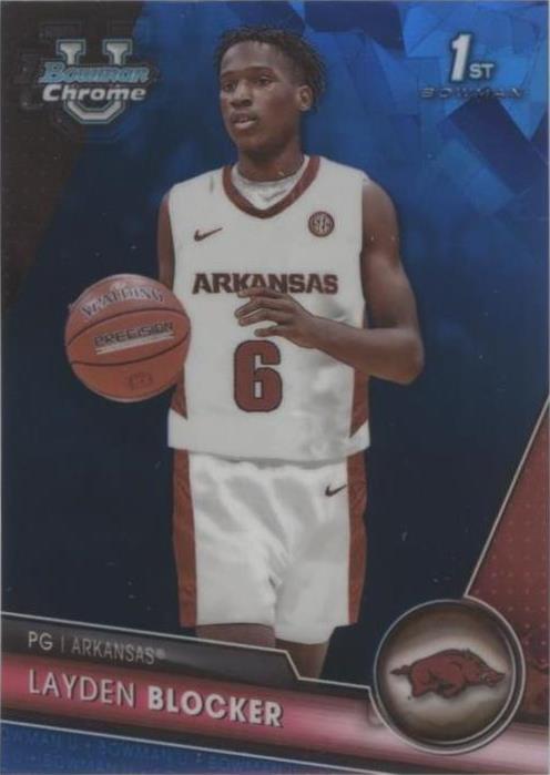 2023-24 Bowman University Chrome Sapphire Edition - Layden Blocker #7 - 1 of 2
