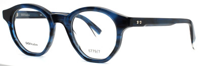 GIGI STUDIOS Copernico 6779/7 Navy Unisex Round Eyeglasses 49-23-145 B:43