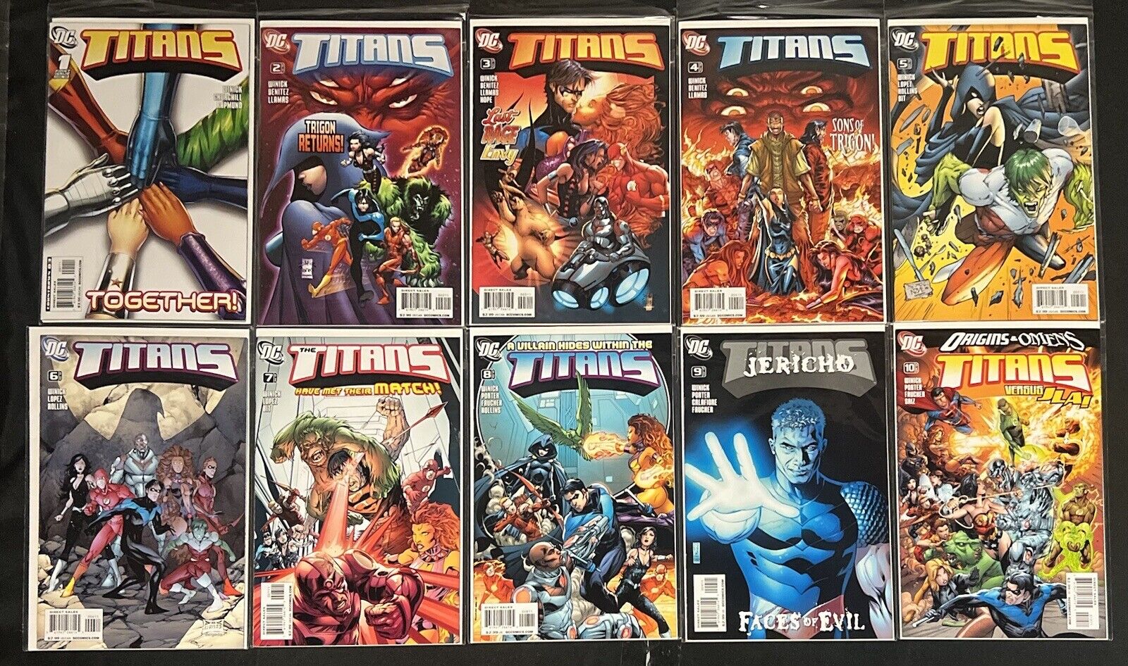 Titans, Volume 2: #1-25, 27, 32 DC Comic Books