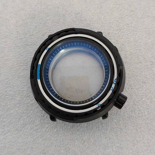 45MM Canister Model Black Case + Blue Inner Shadow Dense Base for NH35 Movement - Picture 24 of 24