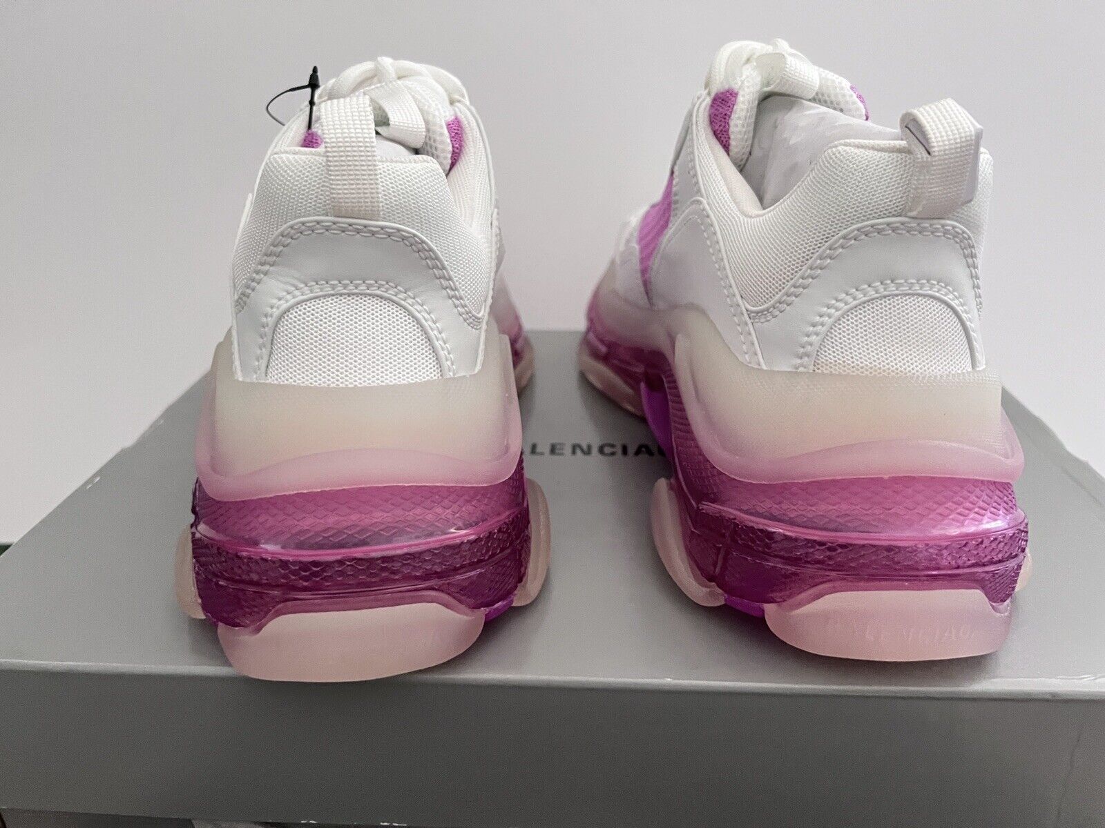 Triple s trainers Balenciaga Pink size 37 EU in Plastic - 35947451