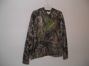 Mossy Oak Pullover Hoodie Break-Up Country Size Large Lined Hood 