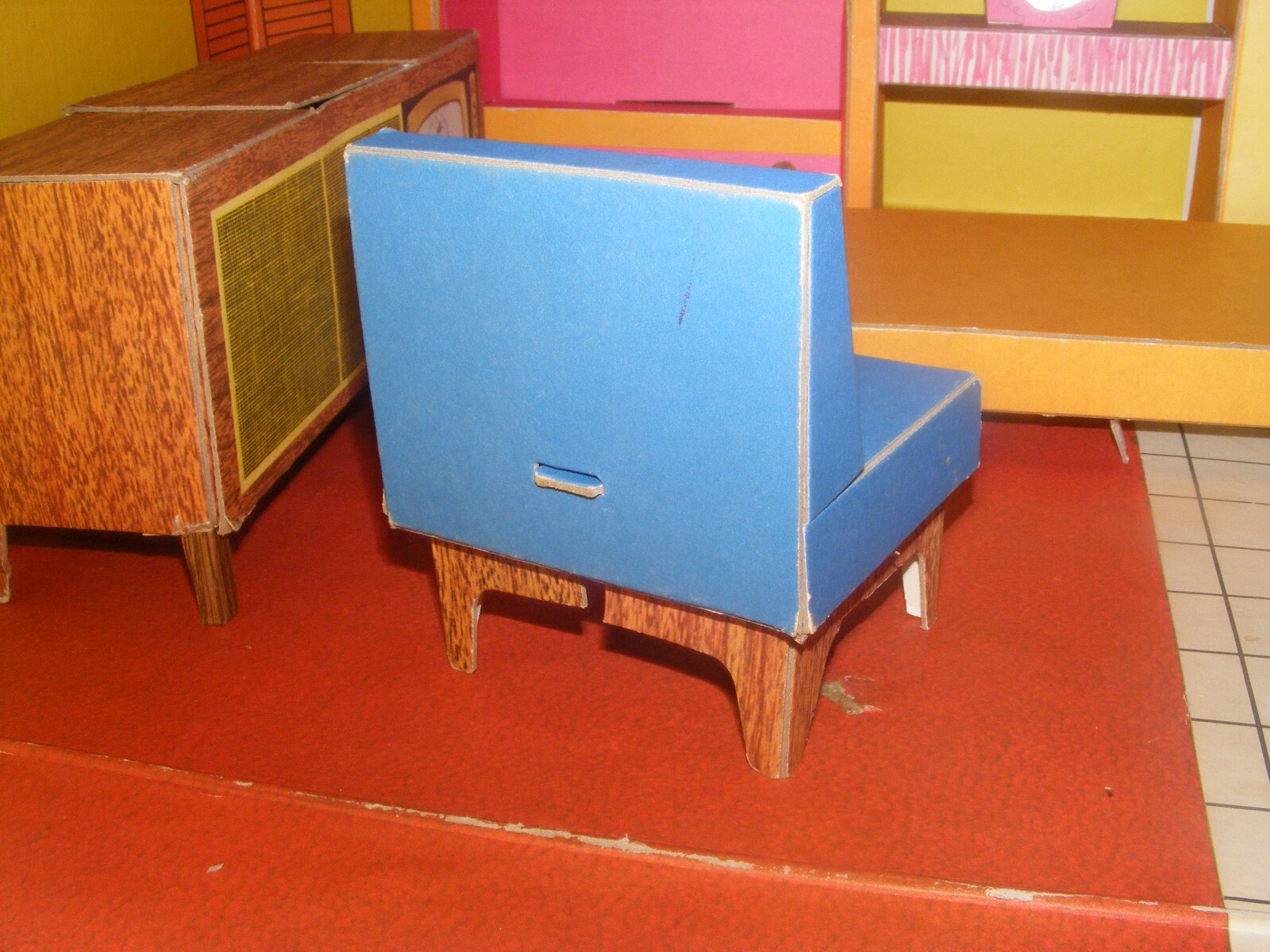 VINTAGE ORIGINAL 1962 BARBIE DREAM HOUSE FURNITURE PICTURED ONLY 816