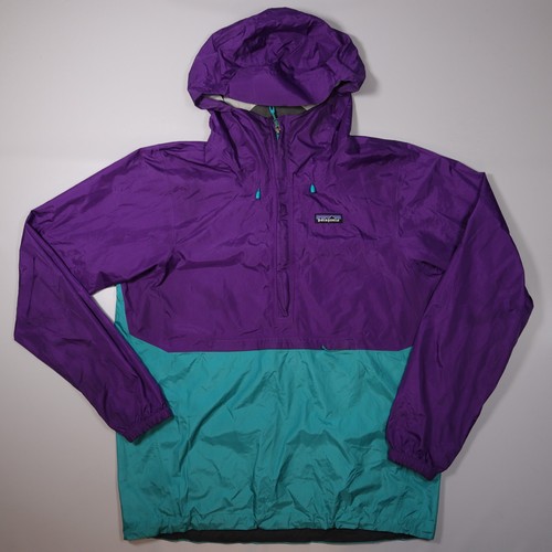 Patagonia Torrentshell Pullover Jacket H2No Waterproof Wind Purple Mens M Medium