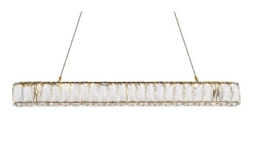 Crystal Chandelier Light Fixture Foyer Kitchen Island Dining Room Lighting 31" - Picture 6 of 10