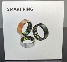 Smart Ring Fitness Tracker Men/Women Rose Gold Size 9