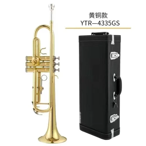 Tromba Yamaha YTR-2335/4335/8335GS con custodia rigida bellissima - Foto 27 di 35