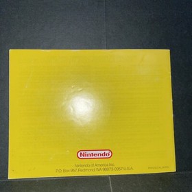 Dr Mario Nintendo NES Manual / Instruction Booklet **Manual Only***