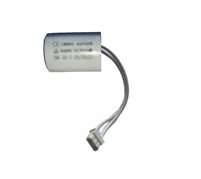 Condensateur 6uF 6µF ±5% AC 450V pour volet roulant bubendorff