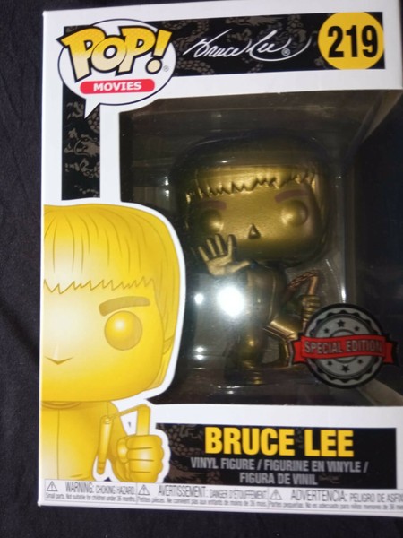 Funko pop Bruce Lee gold 219