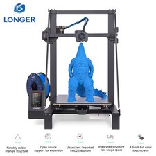 LONGER LK5 Pro FDM 3D Printer Upgraded w/ Dual Blower Kit 300x300x400mm DIY B4U6