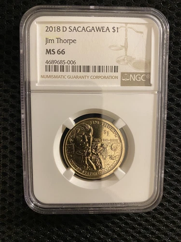 2006-D Sacagawea Dollar NGC MS66