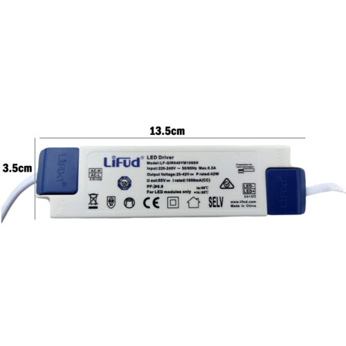 Lifud 40W Led Driver Power Transformer DC 25-42V AC 220-240V Led Power Supply - Picture 3 of 4