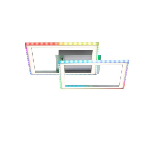 Deckenleuchte Deckenlampe Wohnzimmerlampe Dimmbar Fernbedienung Rgb Led L 44,5Cm-image