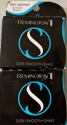 Lot of 2 Remington S Women Razor 2 Cartridges Per Pack New Sealed
