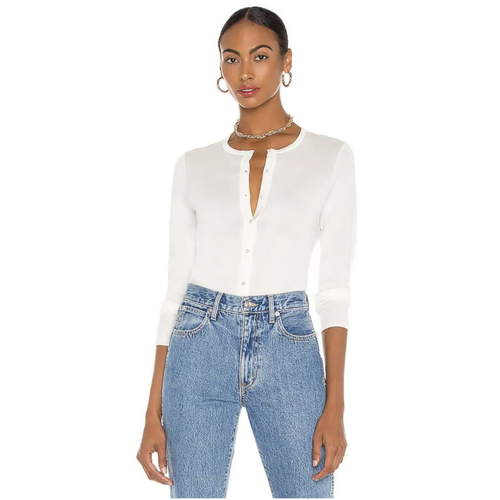 Theory Twin Set Cardigan in Ivory Size Medium | eBay