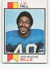 1973 Topps #69 J.D. Hill G/VG Good/Very Good Bills ID:122932