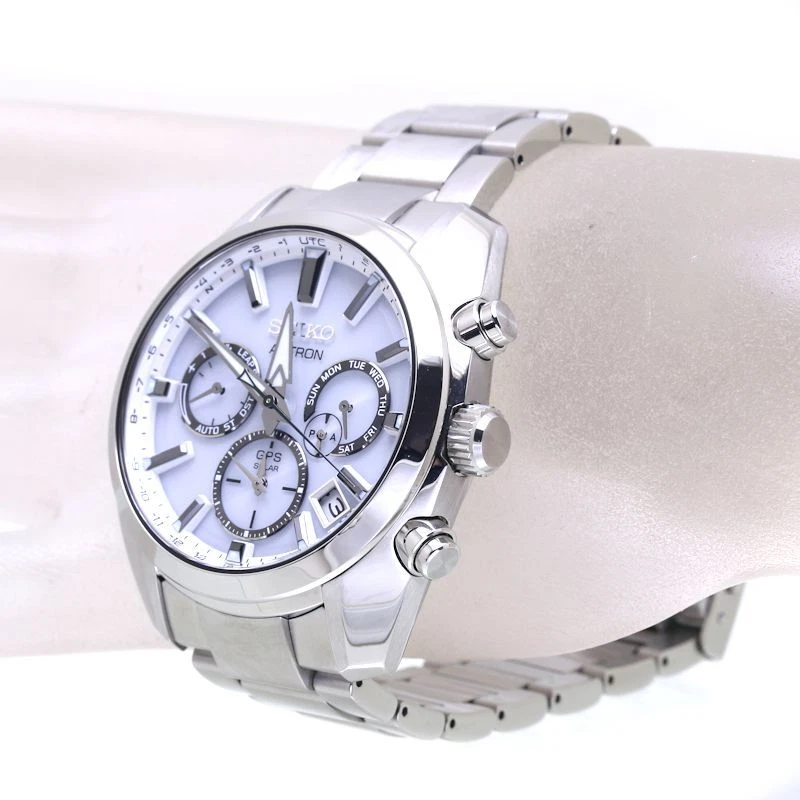 SEIKO Astron SBXC047 5X53 0AJ0 GPS Solar Men s Watch 38972 eBay