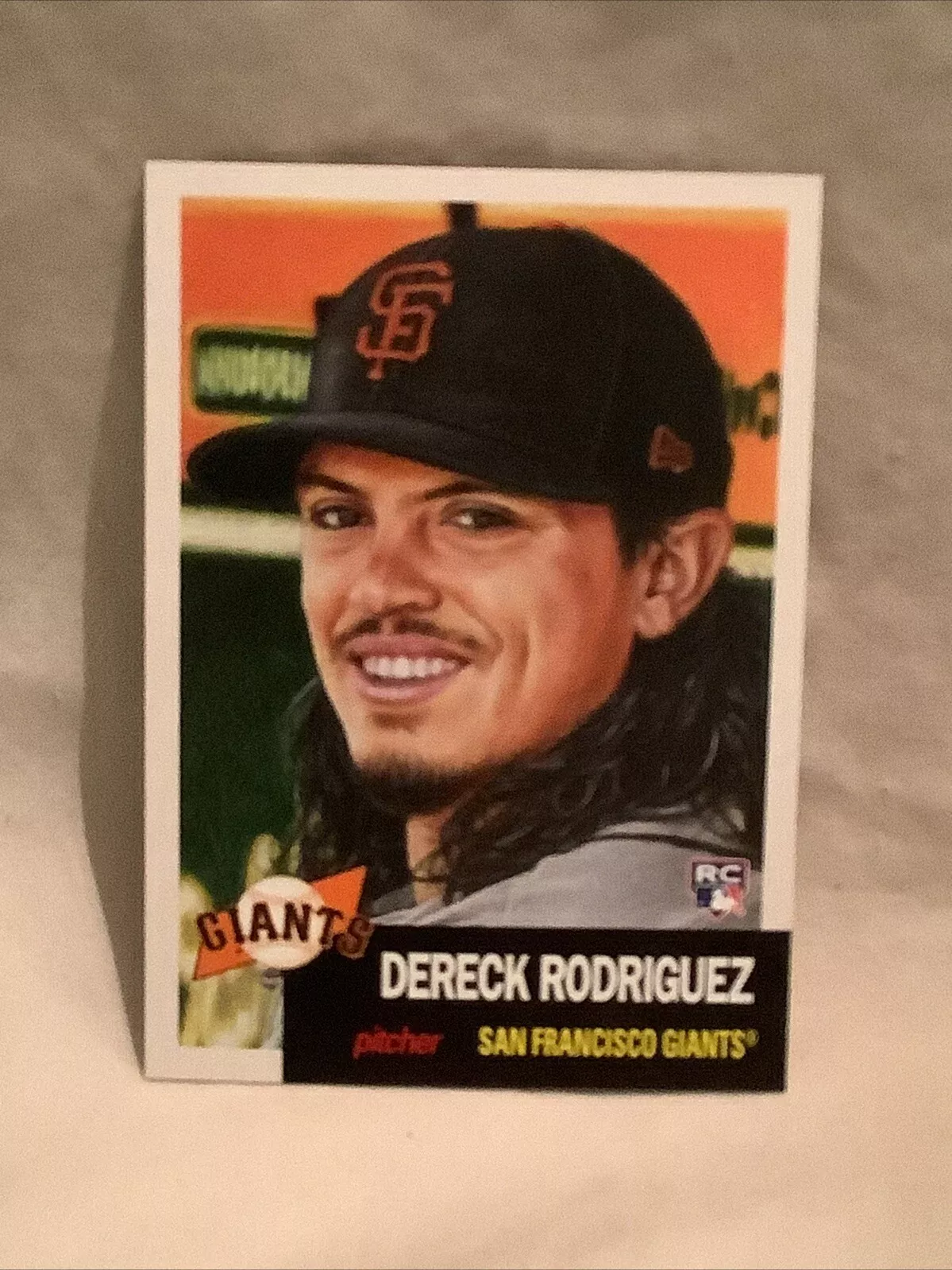 Dereck Rodriguez trading card
