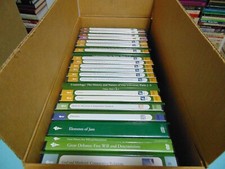 Lot of 20 The Great Courses DVD/CD Science  Math, History, Philosophy, Religion