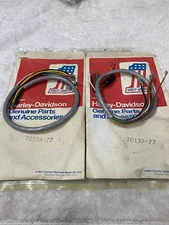 XLCR H.D. 1977-78 NOS New OEM Handle Bar/Switch Housing Left and Right Wiring
