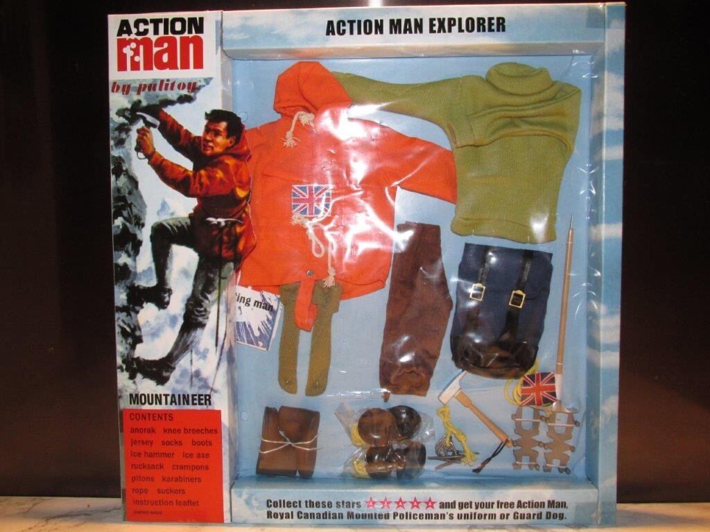 Action Man 40th Mountaineer Explorer UK