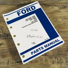 Ford 445 445a 450 545a Loader Backhoe Tractor Parts Manual Catalog Book Assembly