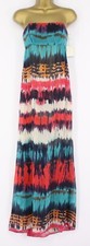 MILLY CABANA VEDETTA SMOCKED MAXI DRESS WOMENS MULTICOLOUR S RRP �355