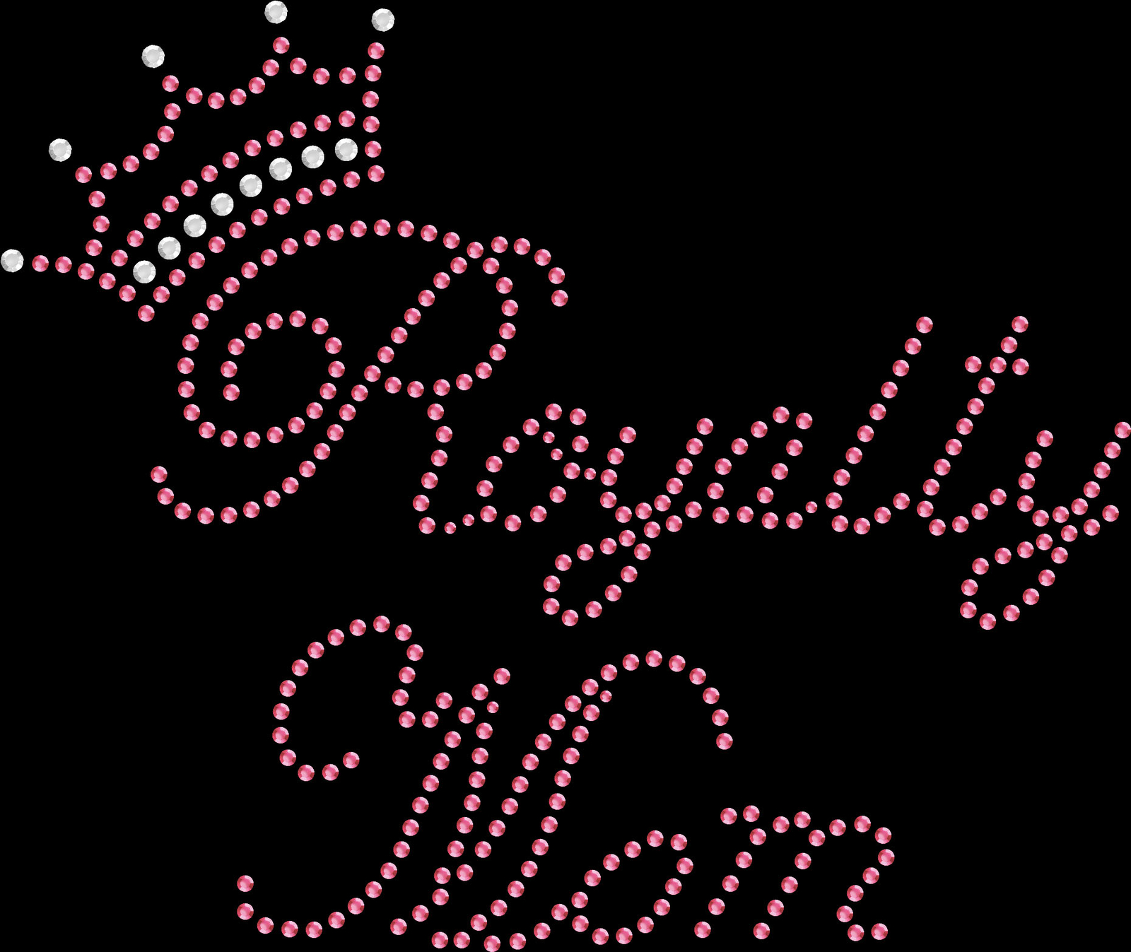 Rhinestone Bling Sparkle Iron On Transfer DIY Royalty Mom Crown Pink | eBay