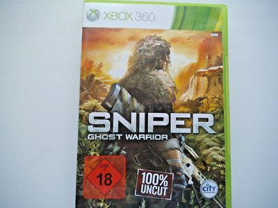 SNIPER   GHOST WARRIOR   (Microsoft XBOX 360)    OVP  mit  Anleitung