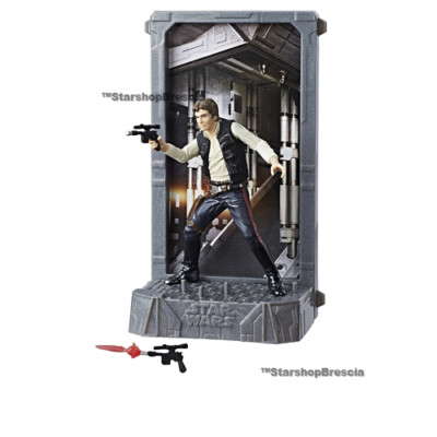 STAR WARS - Black Series - 40th Titanium - Han Solo Die Cast Figur Hasbro