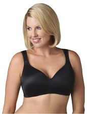 CATHERINES SERENADA Sz 50D Black No-Wire T-Sh...