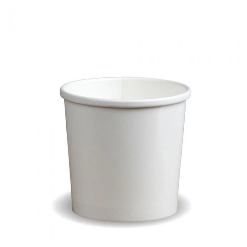 Disposable Kraft Soup Cups Paper/PP Lid - Takeaway Container Ice Cream Paper Pot - Picture 4 of 13