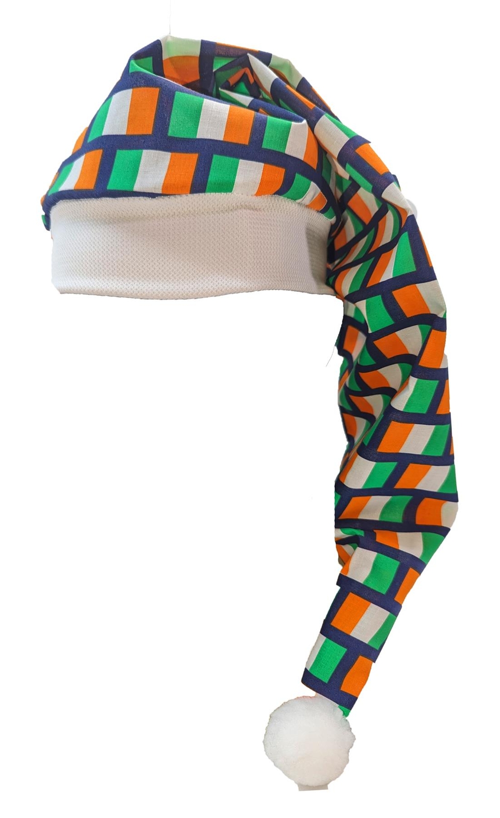 Adults Tricolour Flag of Ireland Victorian Night Cap St Patricks Day Fancy Dress