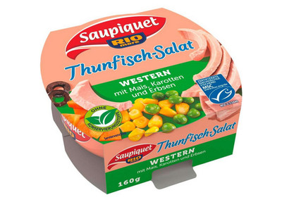 Saupiquet Rio Mare Thunfisch-Salat Western, MSC zertifiziert, Fix und fertig zub
