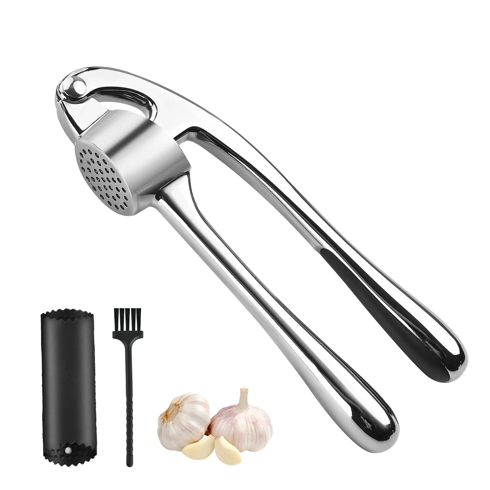Easy to Press Handle Presser - Stainless Steel Manual Presser...