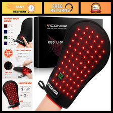 Red Light Therapy Gloves for Hands - Infrared LED Pain Relief for Carpal Tunnel
