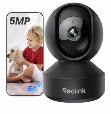 REOLINK E1 Pro(Black) 3K PT Wi-Fi Indoor Camera for Baby & Pet Monitoring -Black