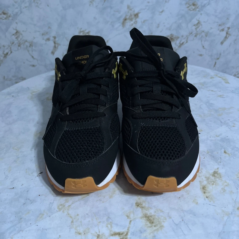 Under Armour Jogger Womens Size 10 Running Shoes Black Athletic Trainer Sneakers - Image 3 of 4